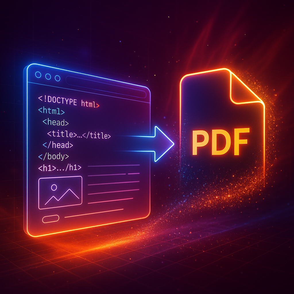 HTML to PDF Converter