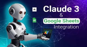 Claude 3 with google sheets